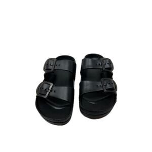 Target Classic Sandals Black Two Strap Mens 6